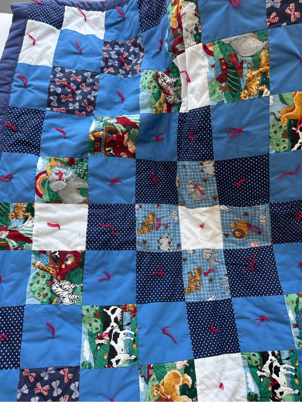 Handmade Patchwork Baby Quilt